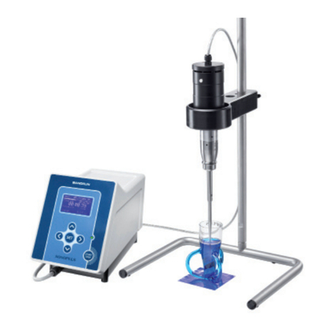 BANDELIN Sonopuls HD 4050 User manual BANDELIN Sonopuls HD 4050 User manual