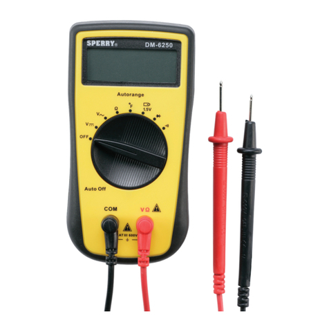Sperry instruments DM6250 User manual