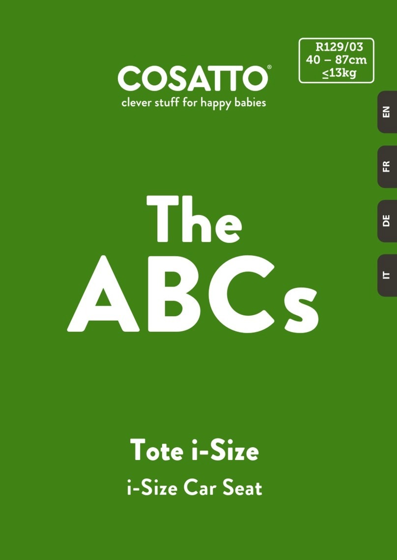 Cosatto Tote i-Size instructions