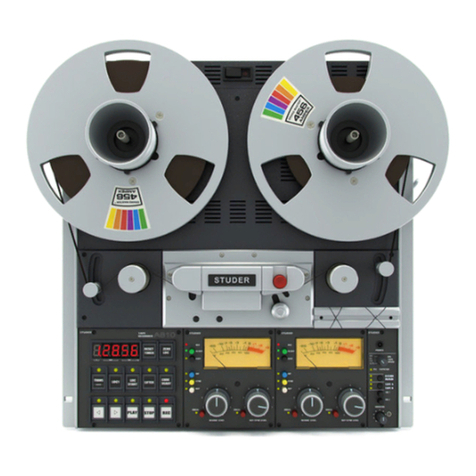Studer A810 User manual