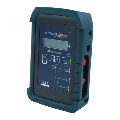 Gossen MetraWatt METRACELL BT PRO User manual