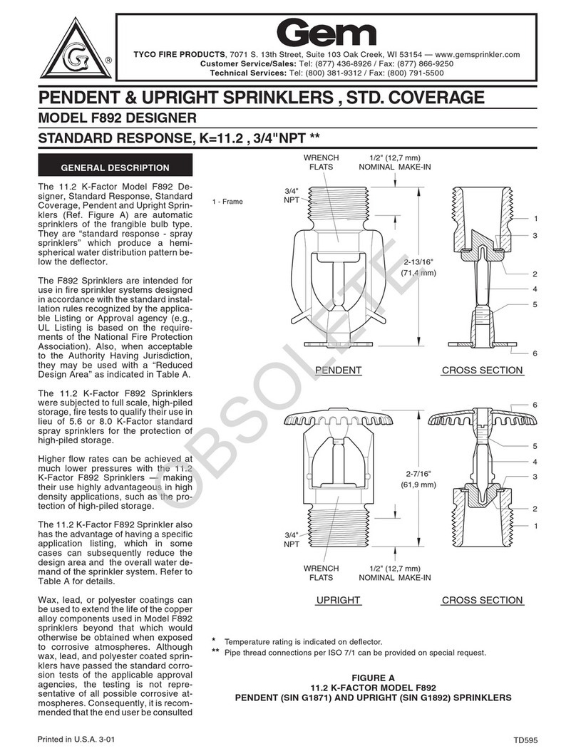GEM F892 manual