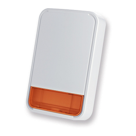 Tyco Bentel Security PowerG BW-SRO installation guide