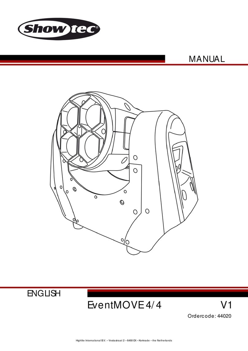 Show Tec EventMOVE 4/4 User manual