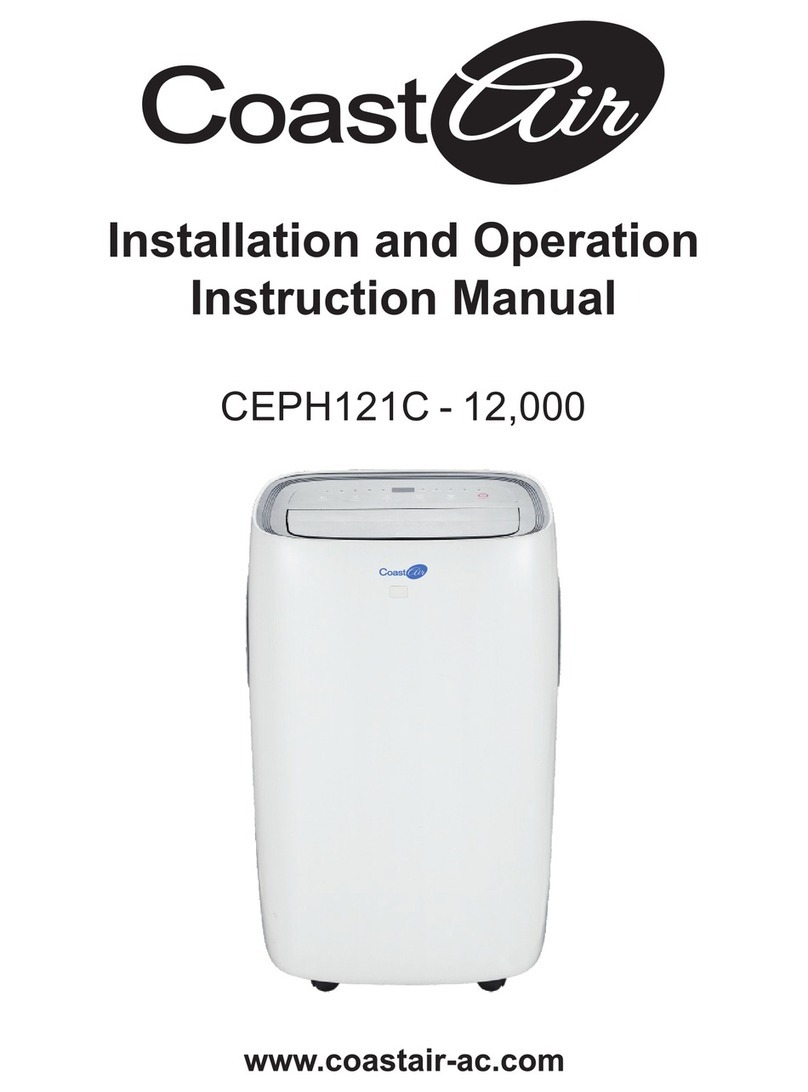Coast-Air CEPH121C User manual