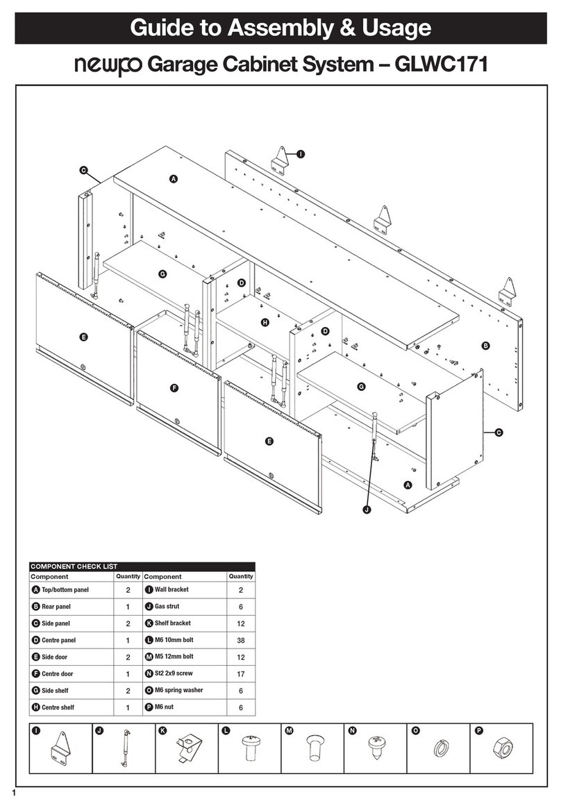 Newpo GLWC171 Guide to Assembly & Usage
