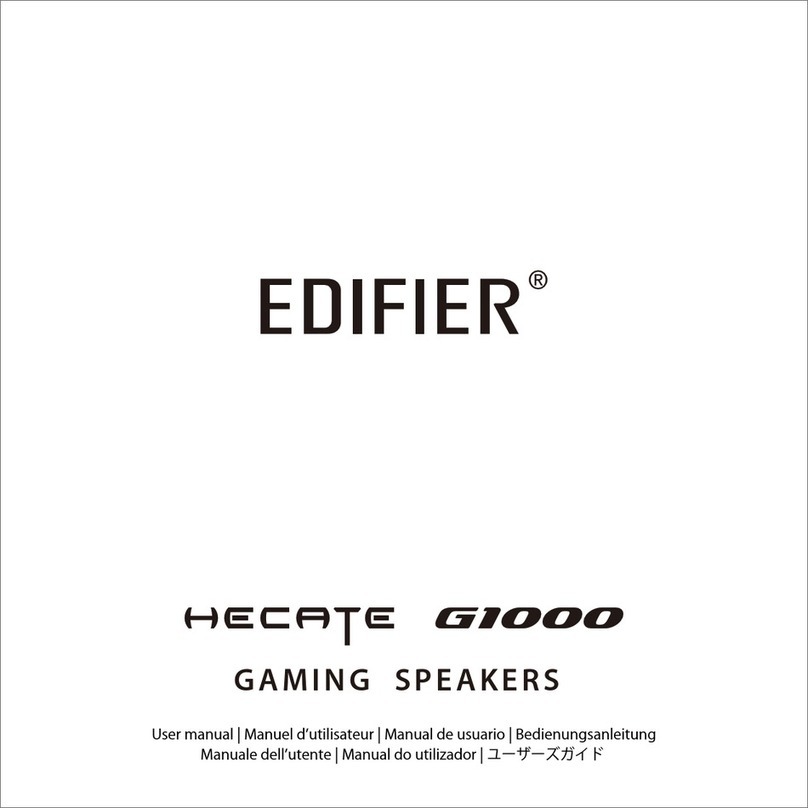 EDIFIER Hecate G1000 User manual