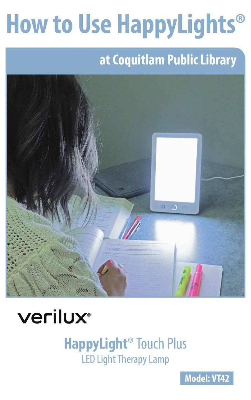Verilux HappyLights Touch Plus How to use