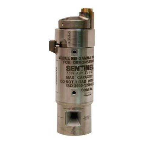 Sentinel 989 manual