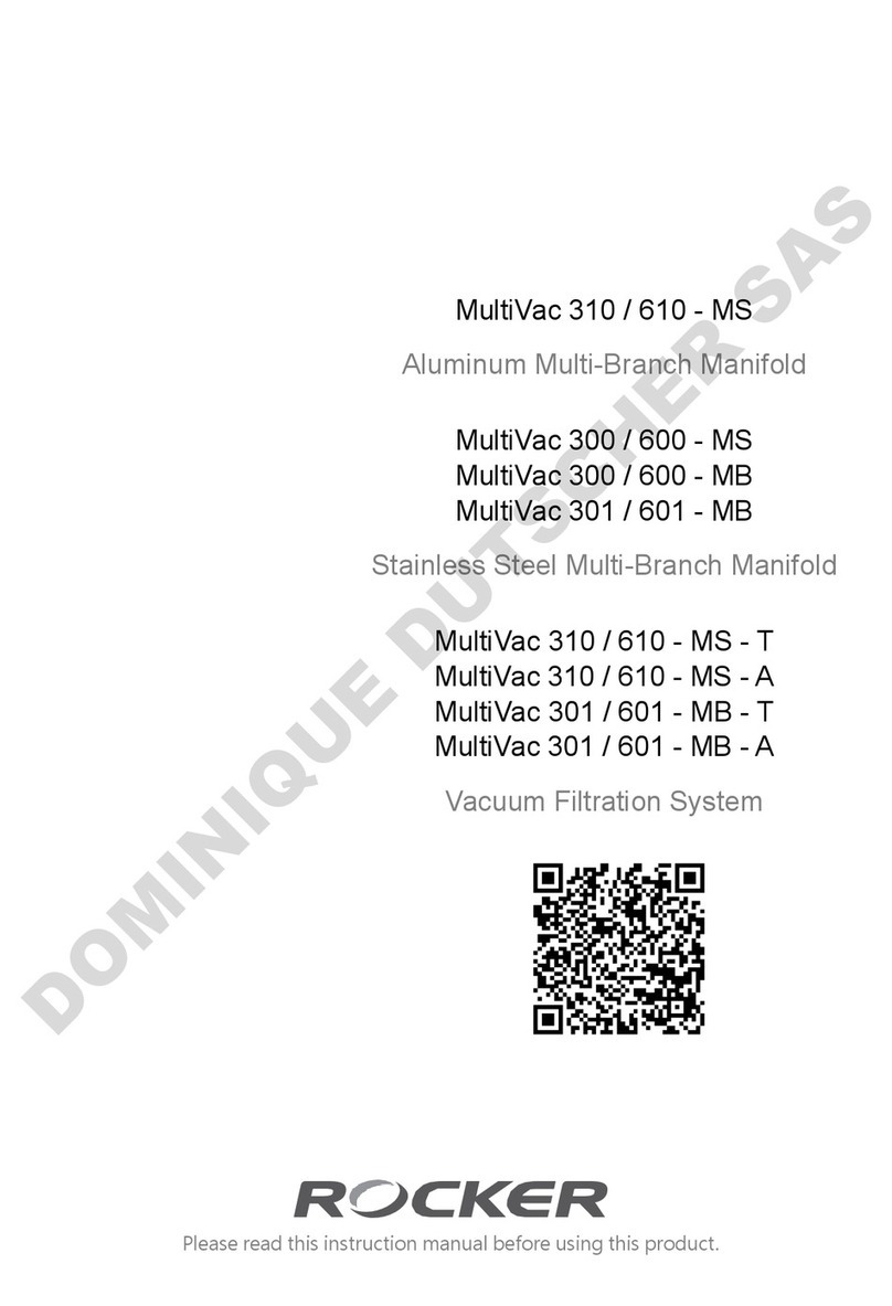 Rocker MultiVac 310-MS manual