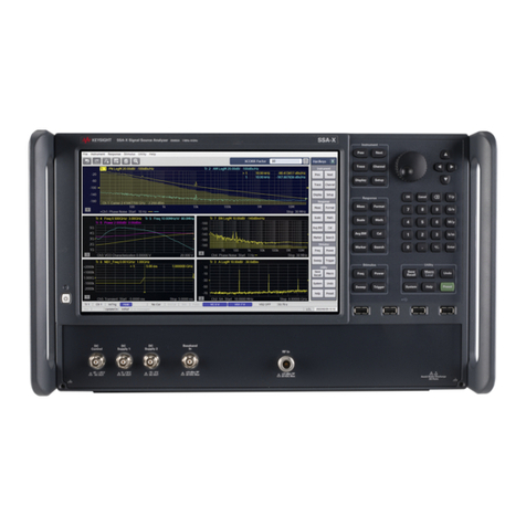 Keysight Technologies E5055A SSA-X User manual Keysight Technologies E5055A SSA-X User manual