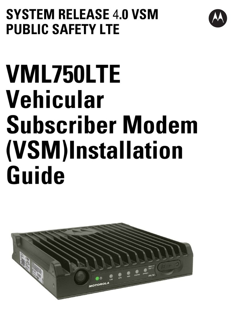 Motorola VML750 User manual
