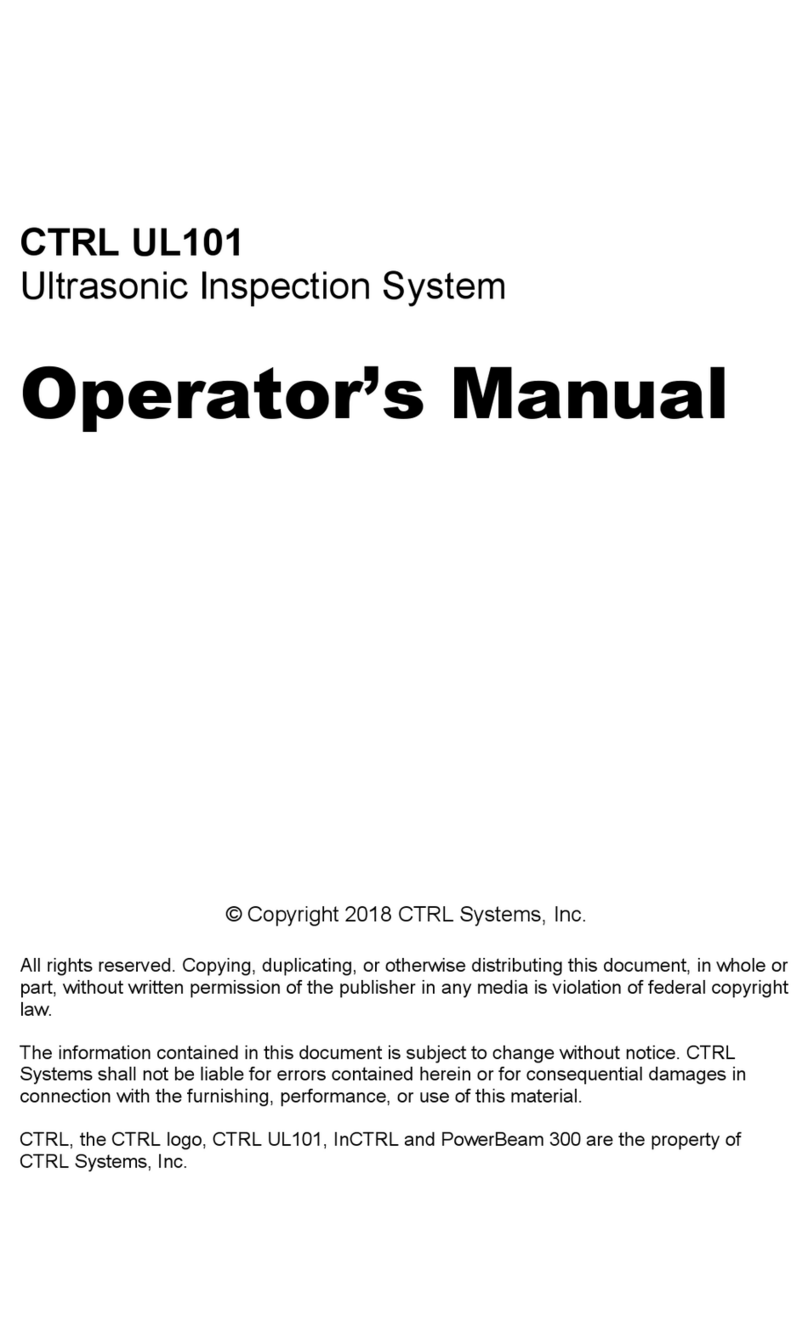 CTRL Systems UL101 Operator's manual