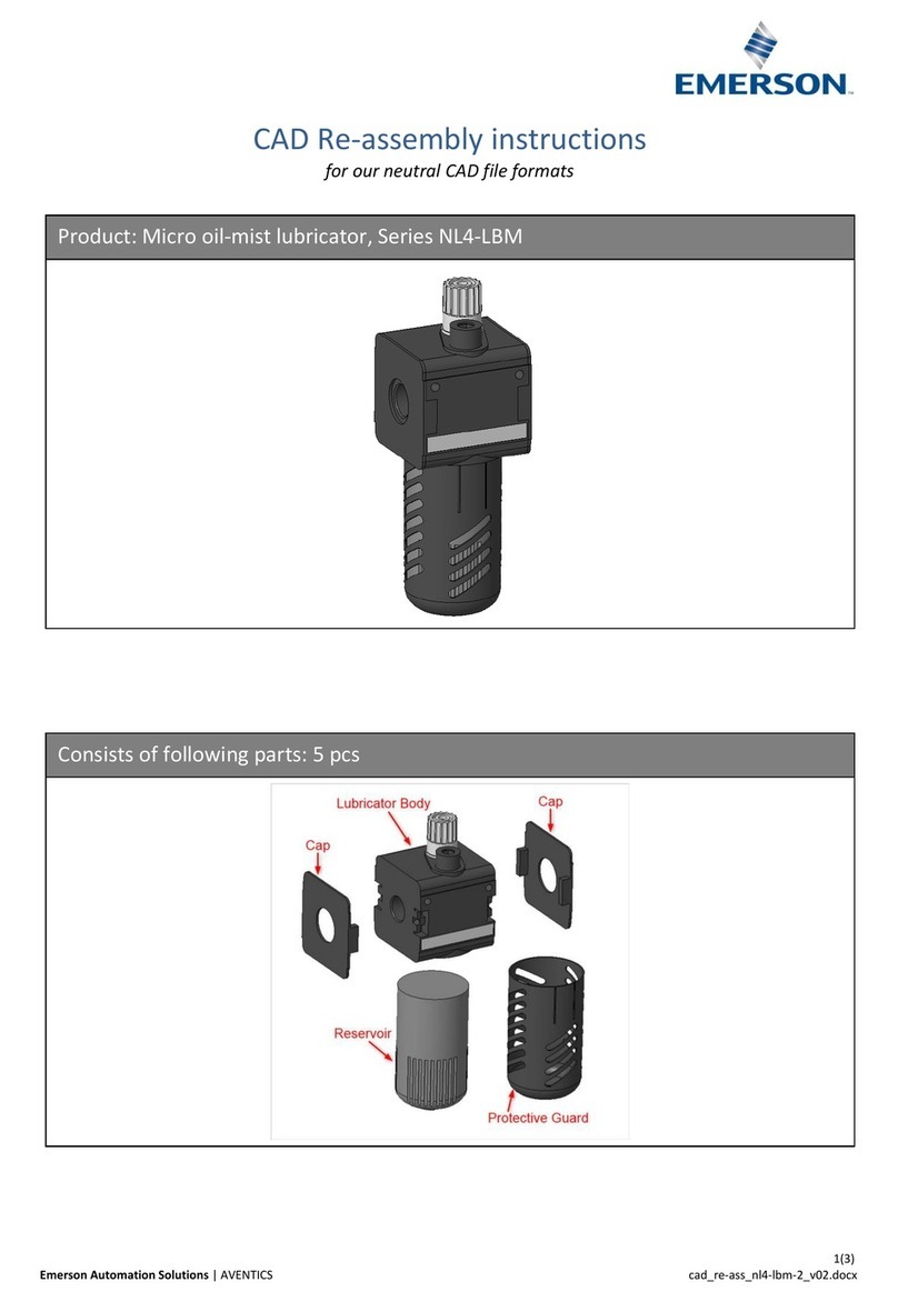 Emerson NL4-LBM Series RE-ASSEMBLY INSTRUCTIONS