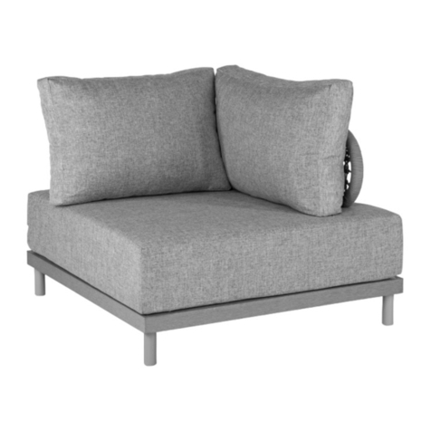 Kettler Mali Low Lounge Corner Sofa B10WS4A Assembly instructions Kettler Mali Low Lounge Corner Sofa B10WS4A Assembly instructions