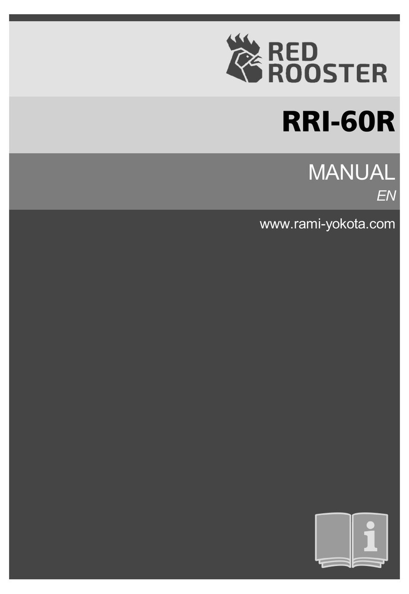 Yokota RED ROOSTER RRI-60R User manual