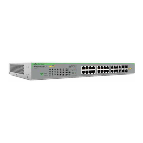 Allied Telesis GS950PS V2 Series User manual