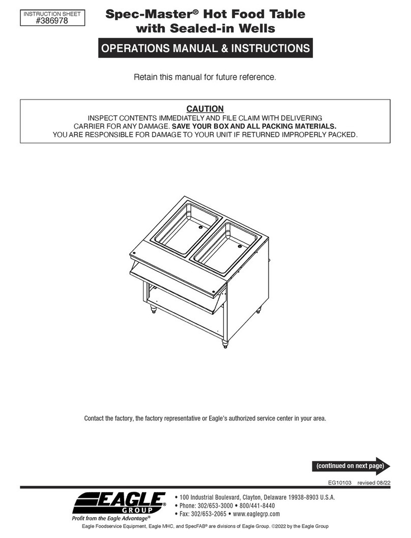 Eagle Group Spec-Master Operation manual