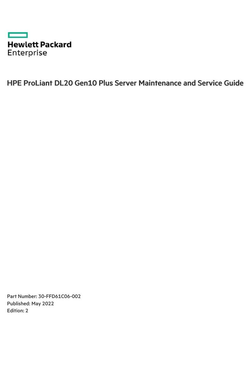 HP ProLiant DL20 Gen10 Plus Manual