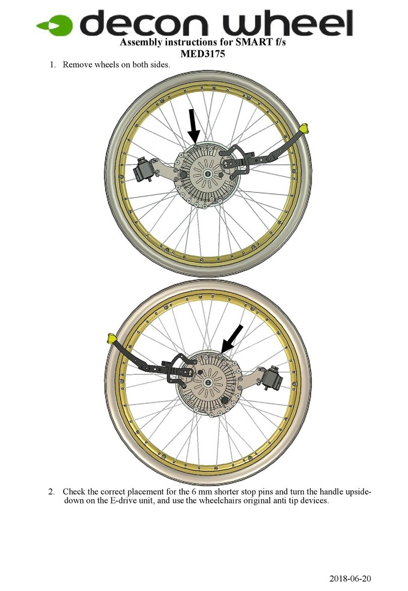 Decon wheel SMART User manual Decon wheel SMART User manual