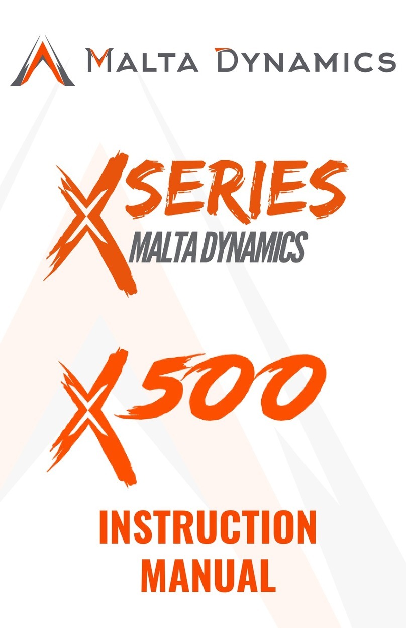 Malta Dynamics X Series User manual