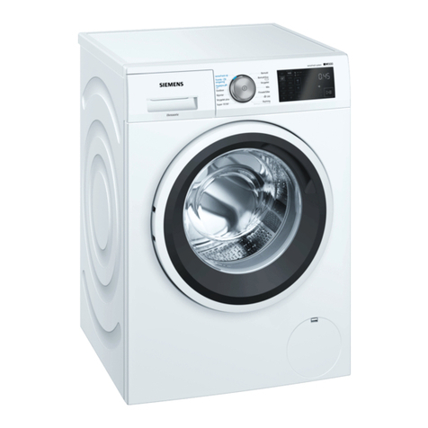 Siemens WM14T7P9DN Specification sheet