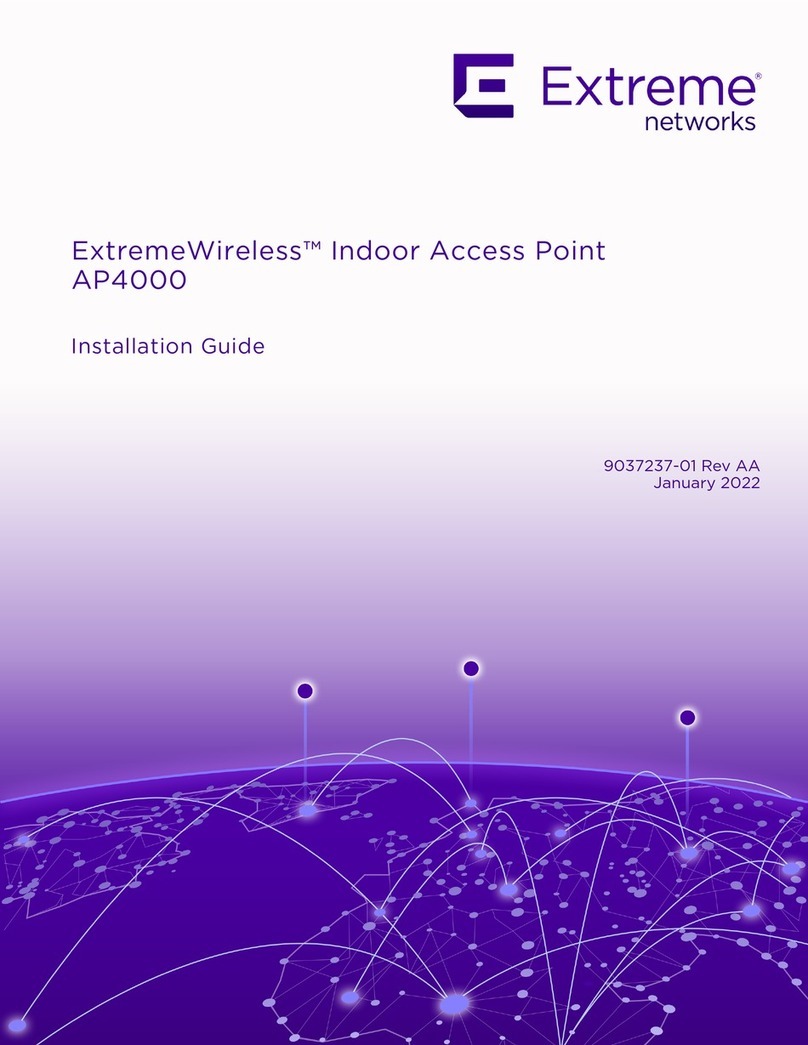 Extreme Networks ExtremeWireless AP4000 User manual