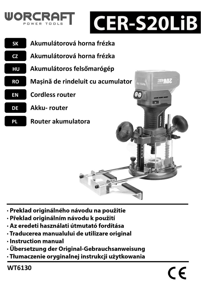 Worcraft CER-S20LiB User manual