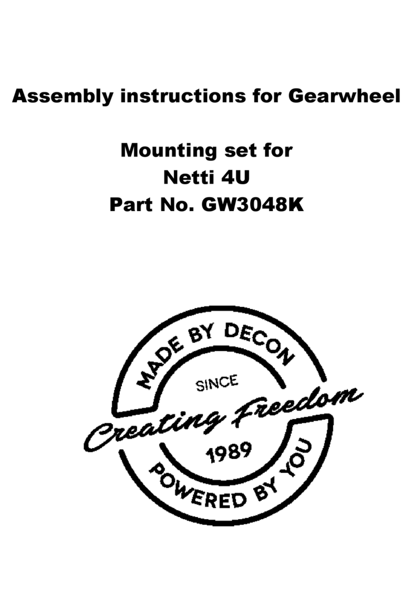 decon Netti 4U Assembly instructions