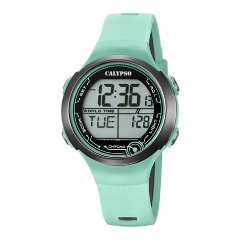 Calypso Watches Digital Crush K5799/4 instruction manual