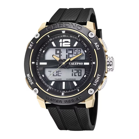 Calypso Watches Street Style K5796/3 User manual
