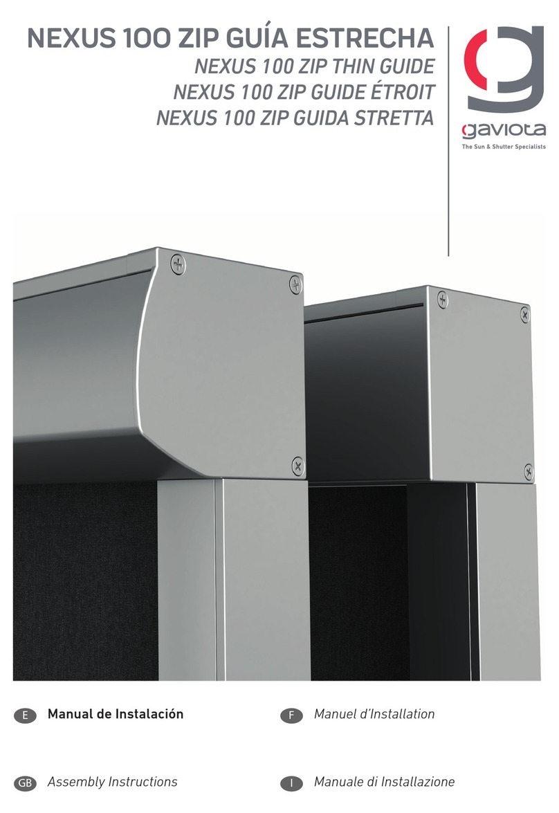 gaviota NEXUS 100 User manual