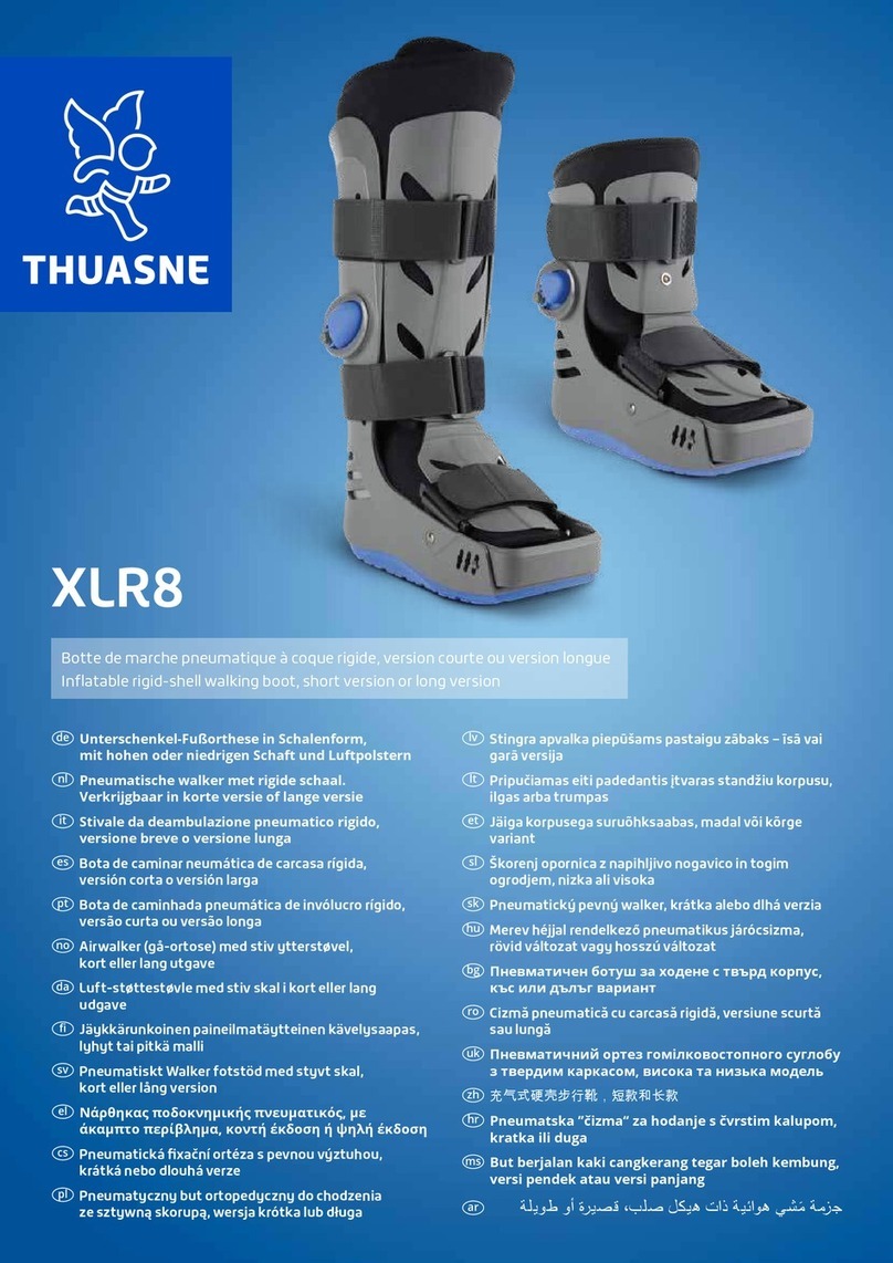 Thuasne XLR8 quick start guide Thuasne XLR8 quick start guide