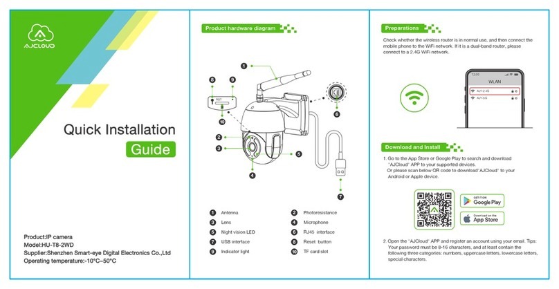 Smart-eye Digital Electronics HU-T8-2WD User manual