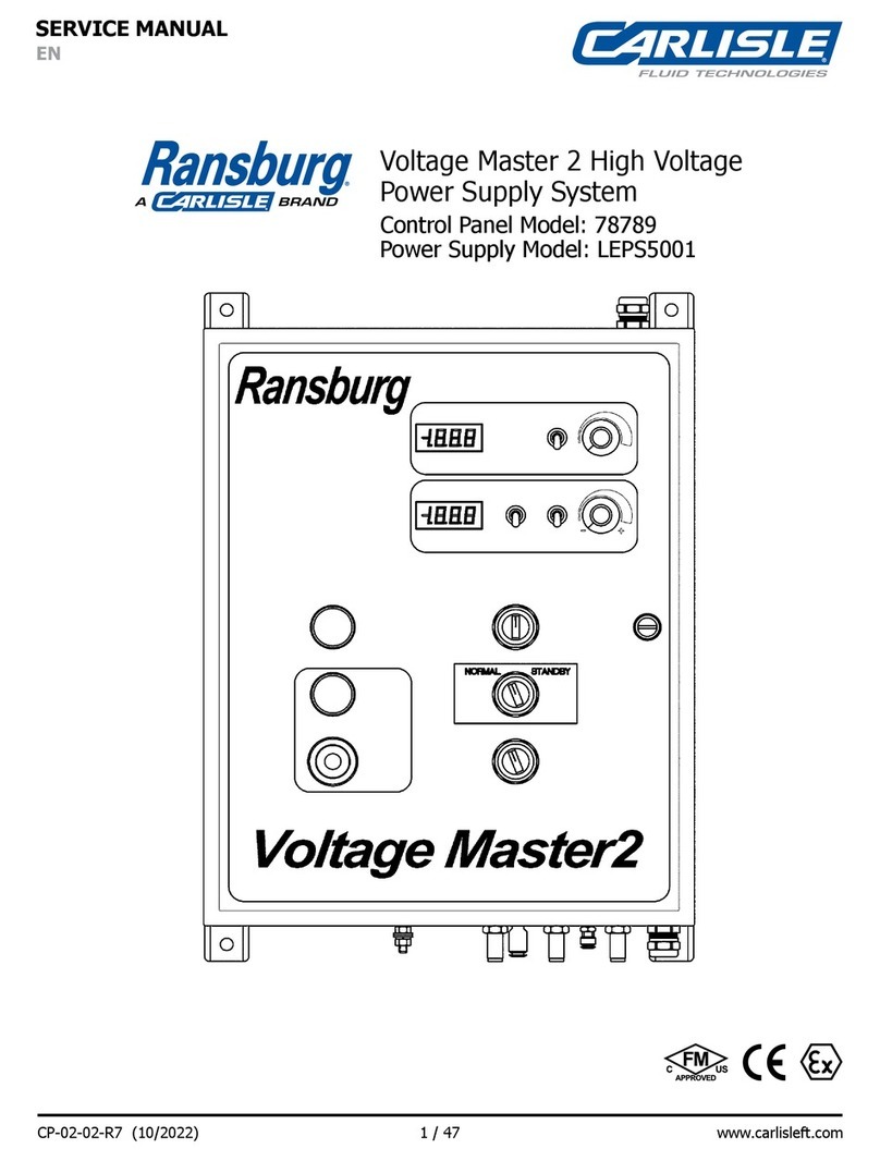 Carlisle Ransburg LEPS5001 Service manual