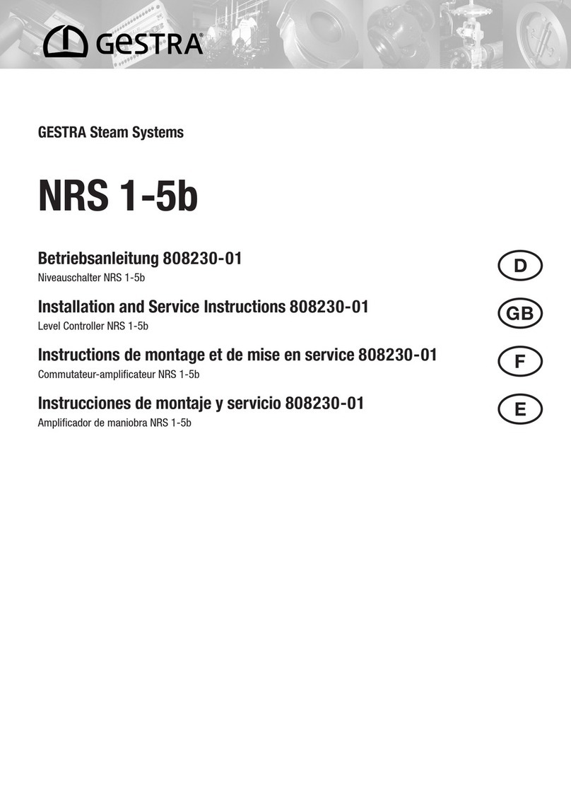 GESTRA NRS 1-5b Quick guide