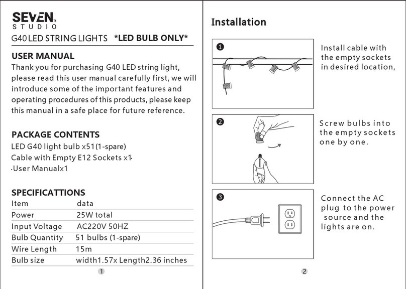 SEVEN G40 quick start guide