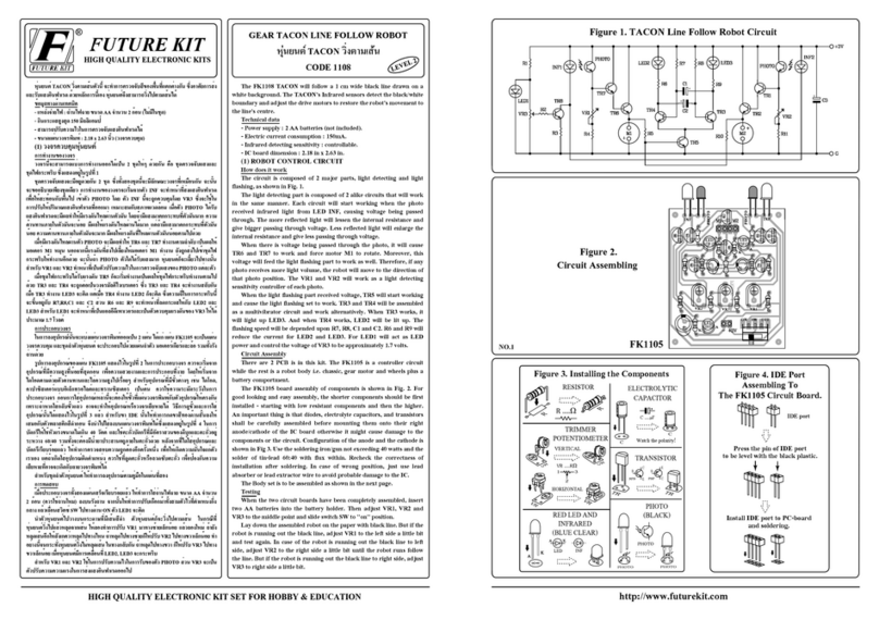 FUTURE KIT 1108 quick start guide