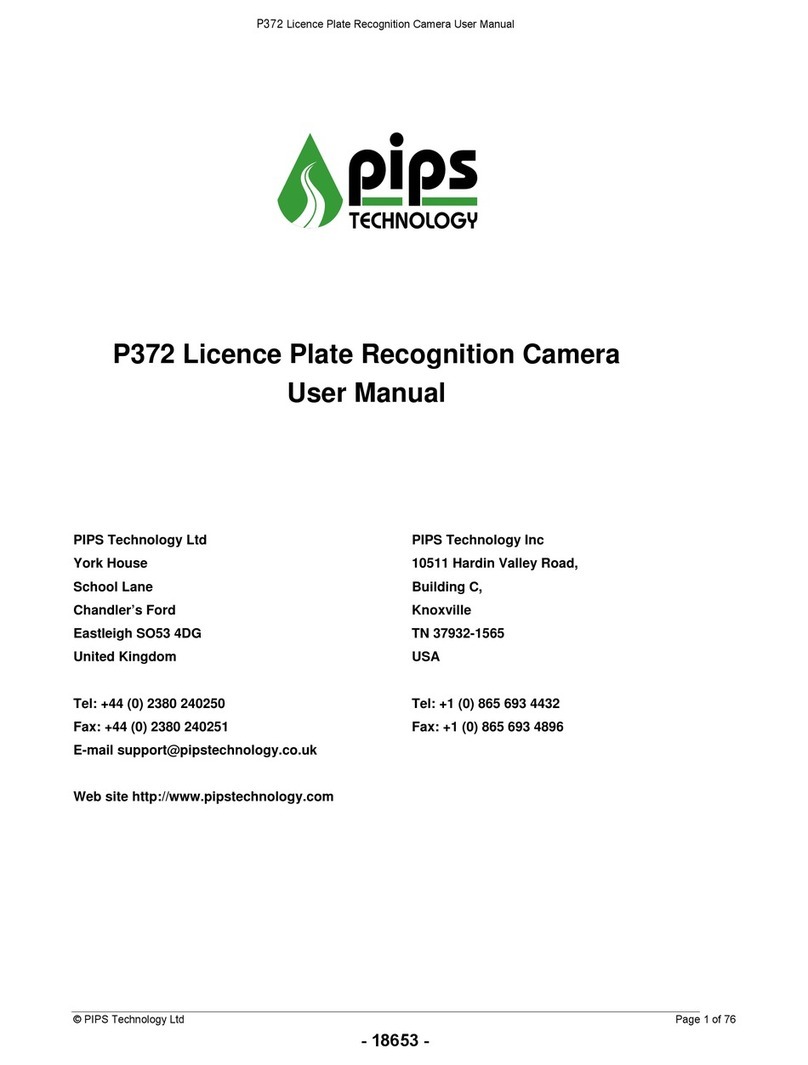 Pips Technology P372 user manual