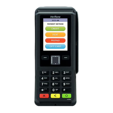 VeriFone V200c User manual