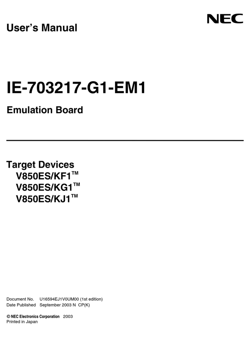NEC IE-703217-G1-EM1 User manual