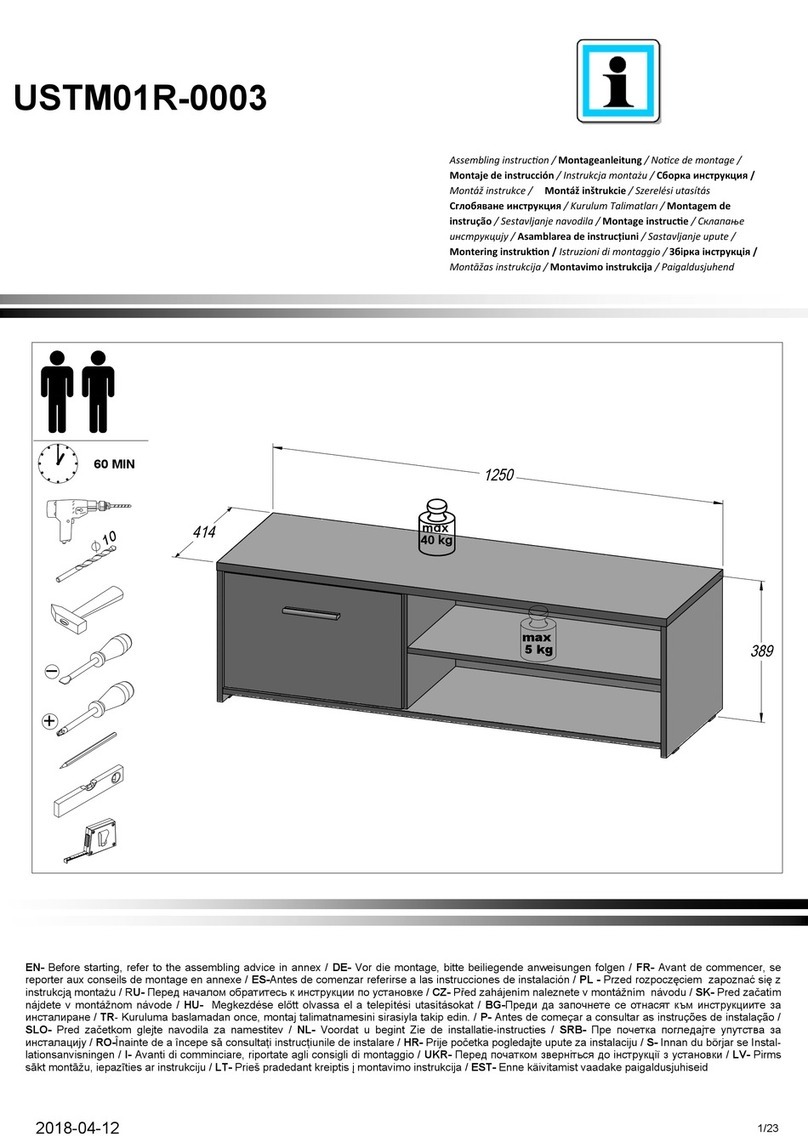 Forte USTM01R-0003 User manual