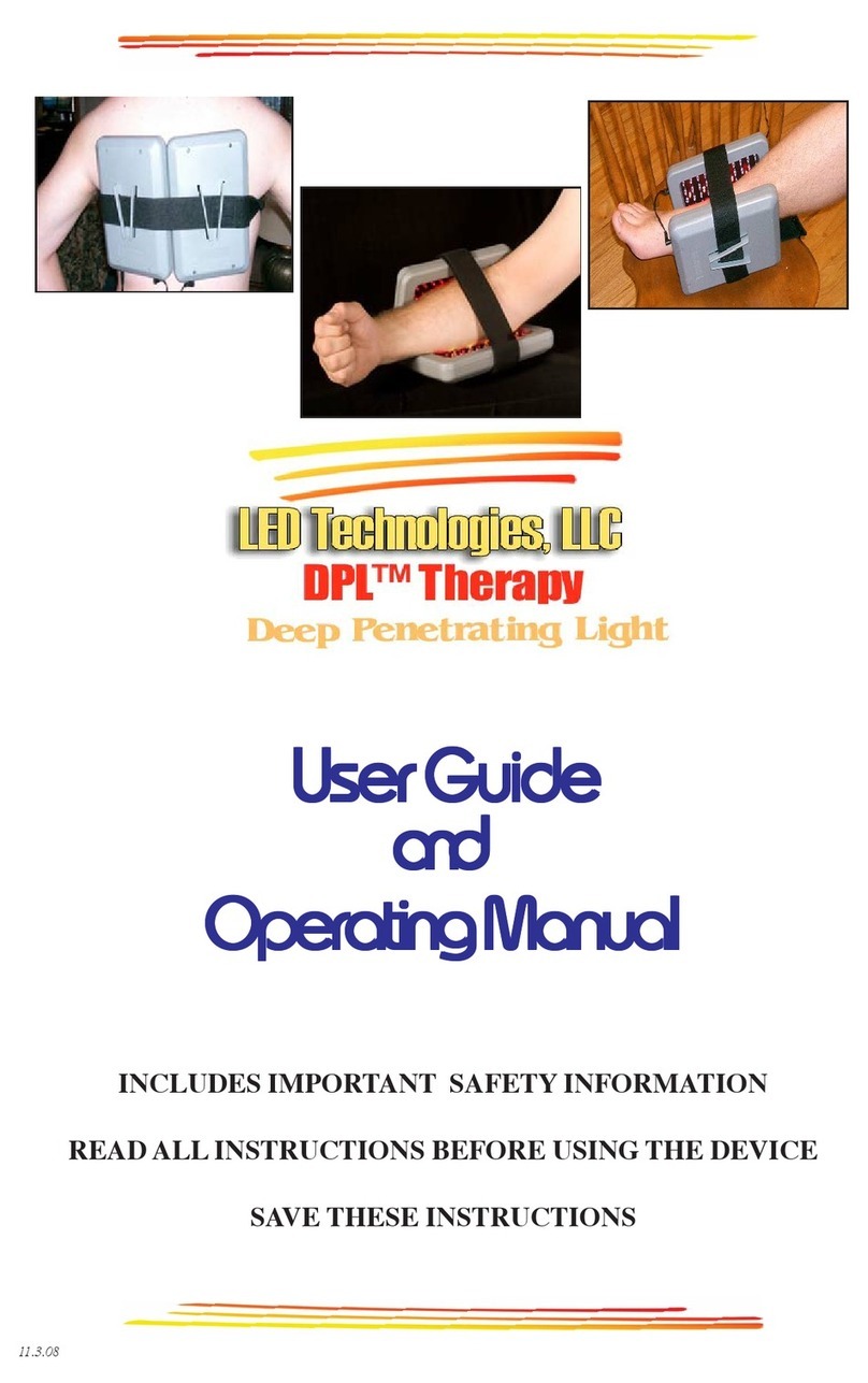 LED Technologies DPL Therapy user guide