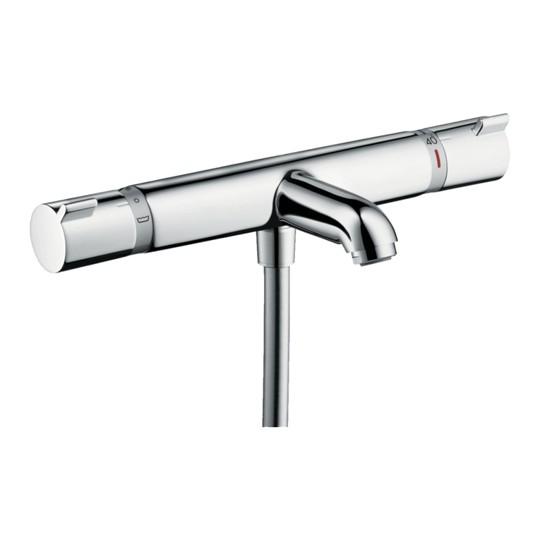 Hans Grohe Ecostat Comfort 13286000 User manual Hans Grohe Ecostat Comfort 13286000 User manual