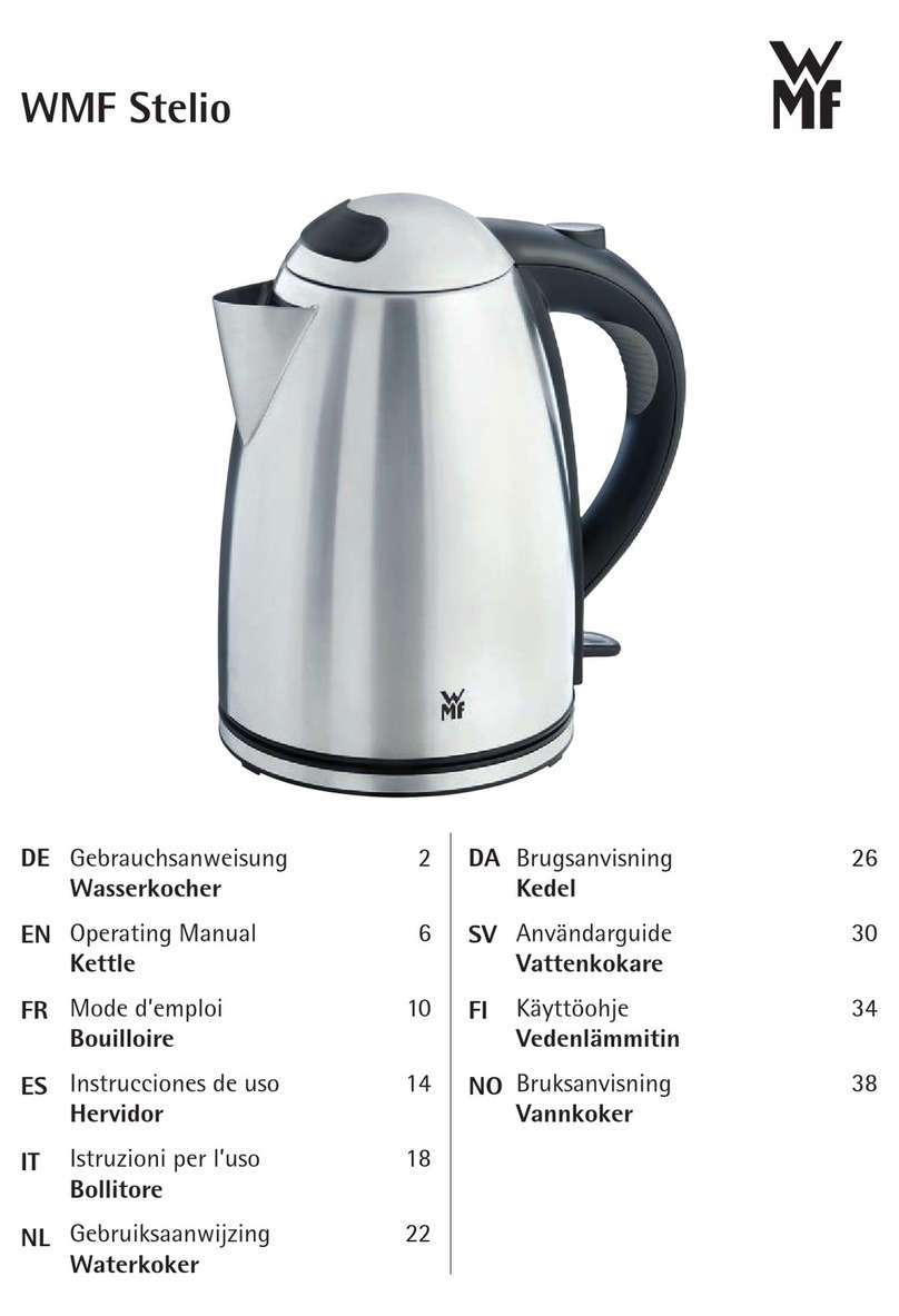 WMF Stelio 0413010012 User manual