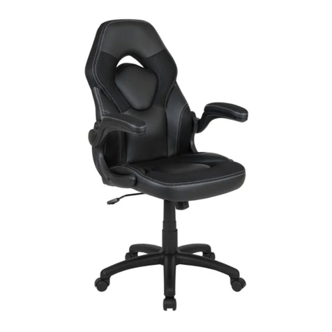 Flash Furniture CH-00095-BK-GG Assembly instructions