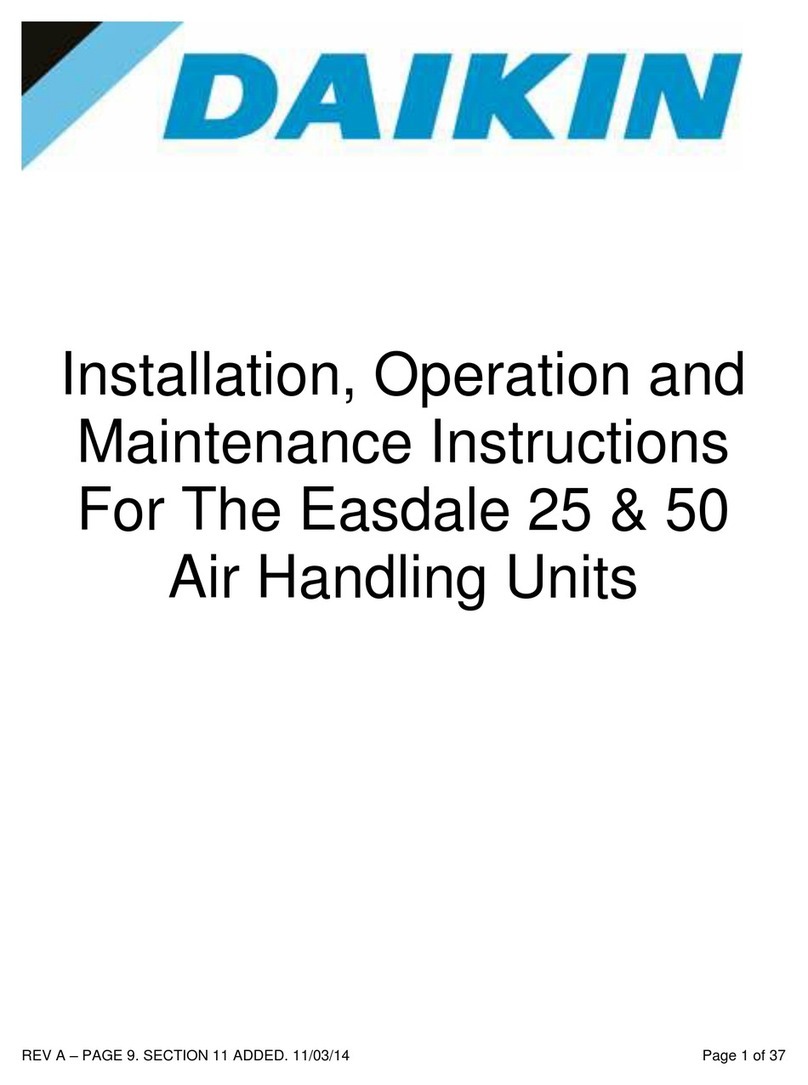 Daikin Easdale 25 Manual