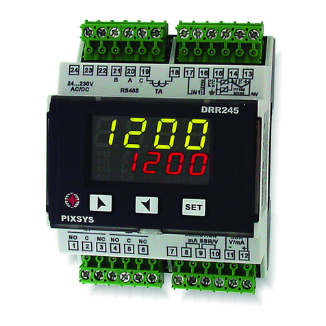 Pixsys DRR 245 Start guide