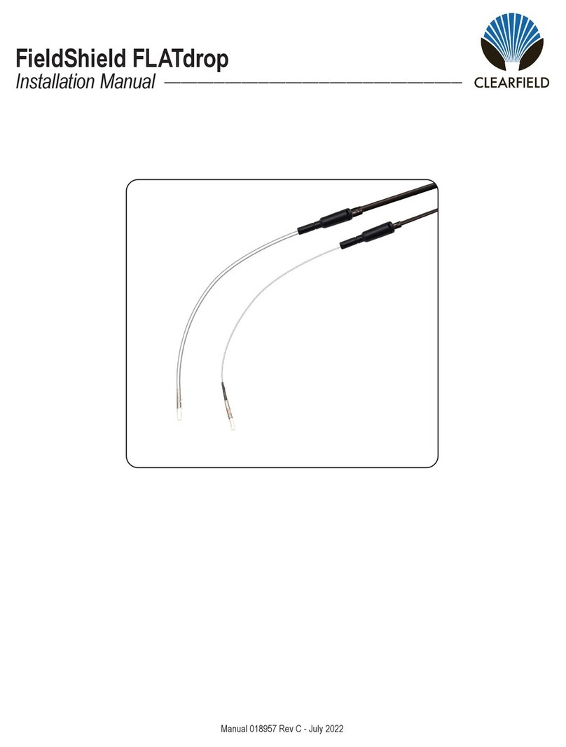 Clearfield FieldShield FLATdrop User manual