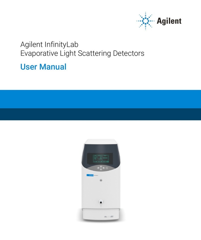Agilent Technologies InfinityLab 1290 Infinity II User manual Agilent Technologies InfinityLab 1290 Infinity II User manual